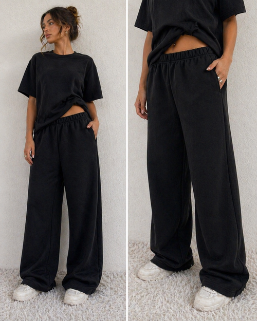 Pantalons de jogging en polaire pour femme