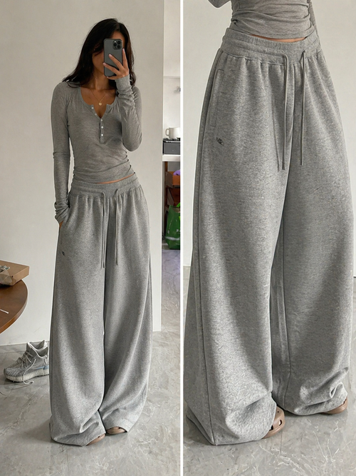 Pantalons de jogging oversize pour femmes