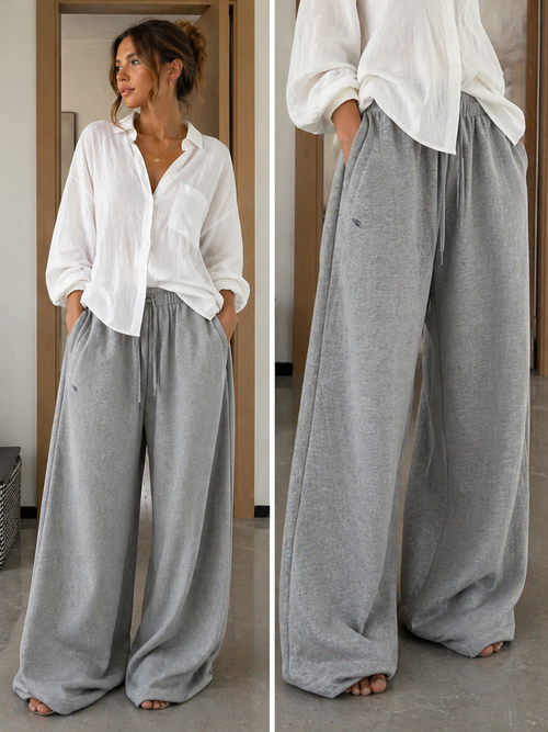 Pantalon de jogging oversize pour femme