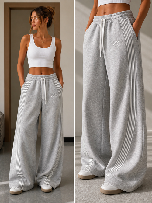 Pantalon Rayé Street