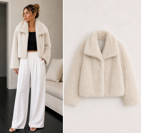 Manteau Fausse Fourrure